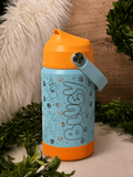 12oz Kids Bluey - Beam The Vibe 12oz Kids Bluey in with laser engraved design