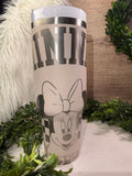 Tumbler with Minnie Mouse design