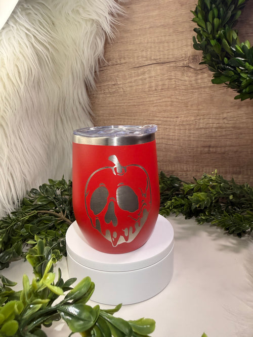 12oz Wine Tumbler - Bad Apple