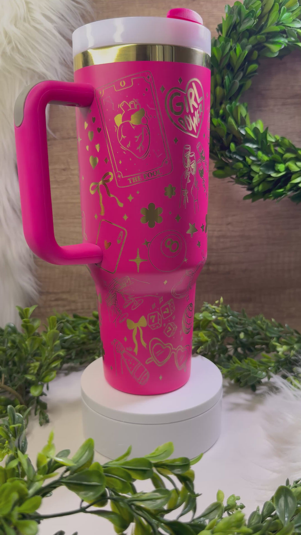 40oz Tumbler - Good Luck Babe