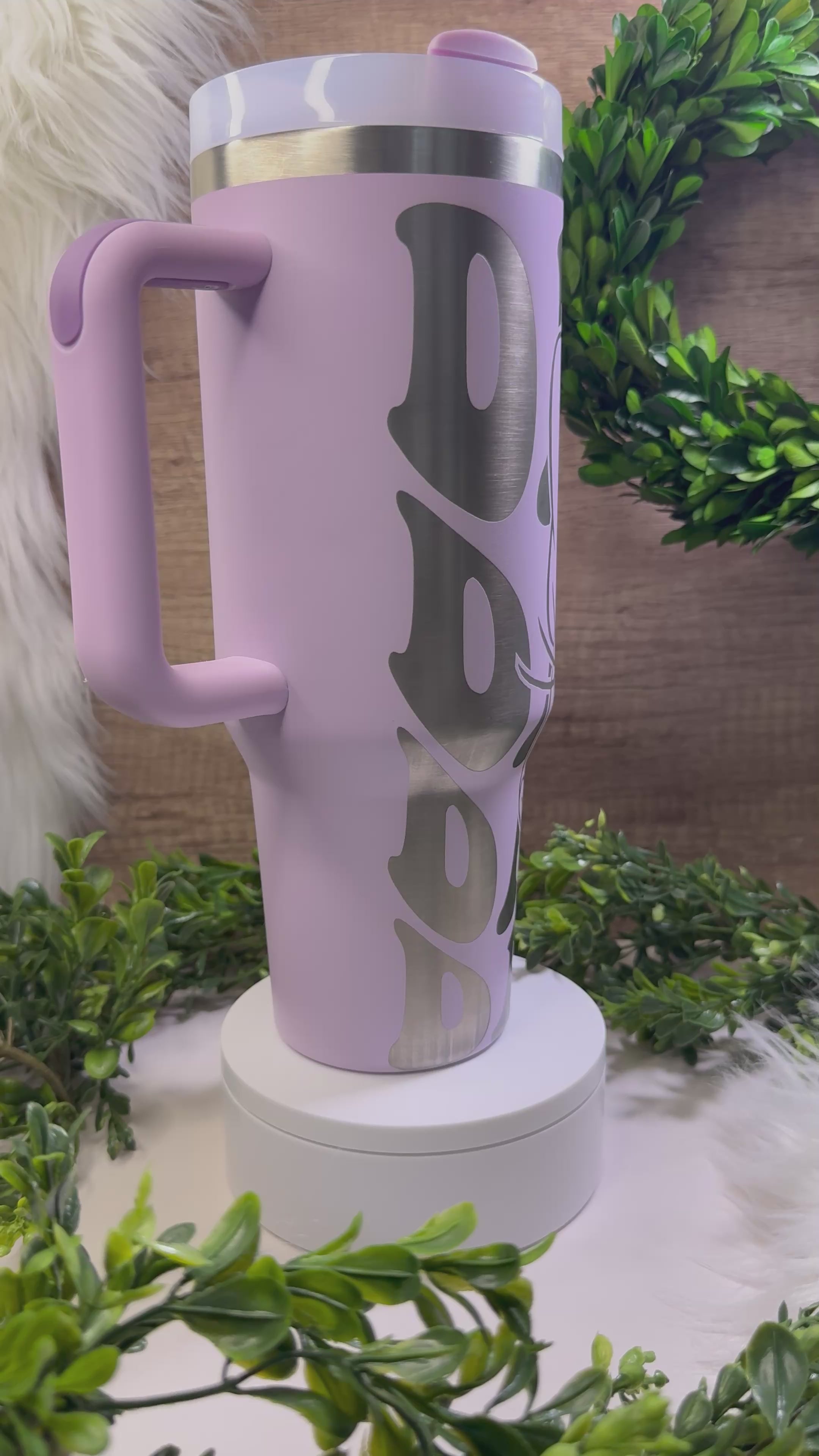 40oz Tumbler - Daisy