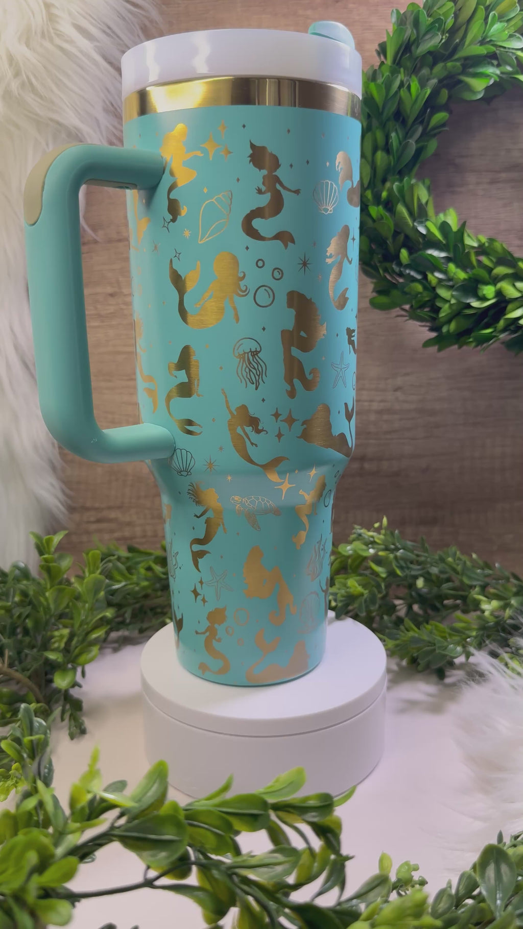 40oz Tumbler - Mermaid Off Duty