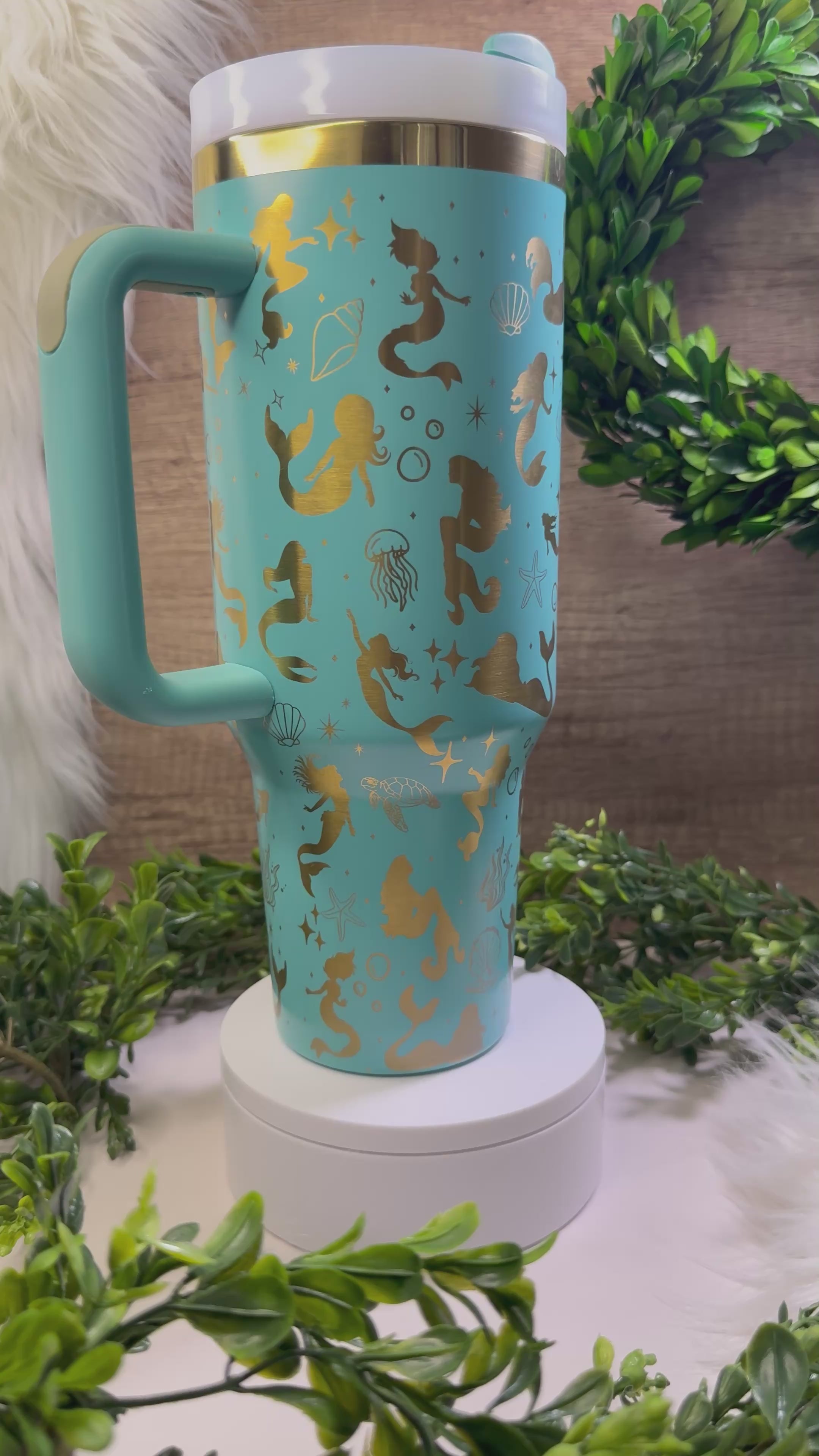 40oz Tumbler - Mermaid Off Duty