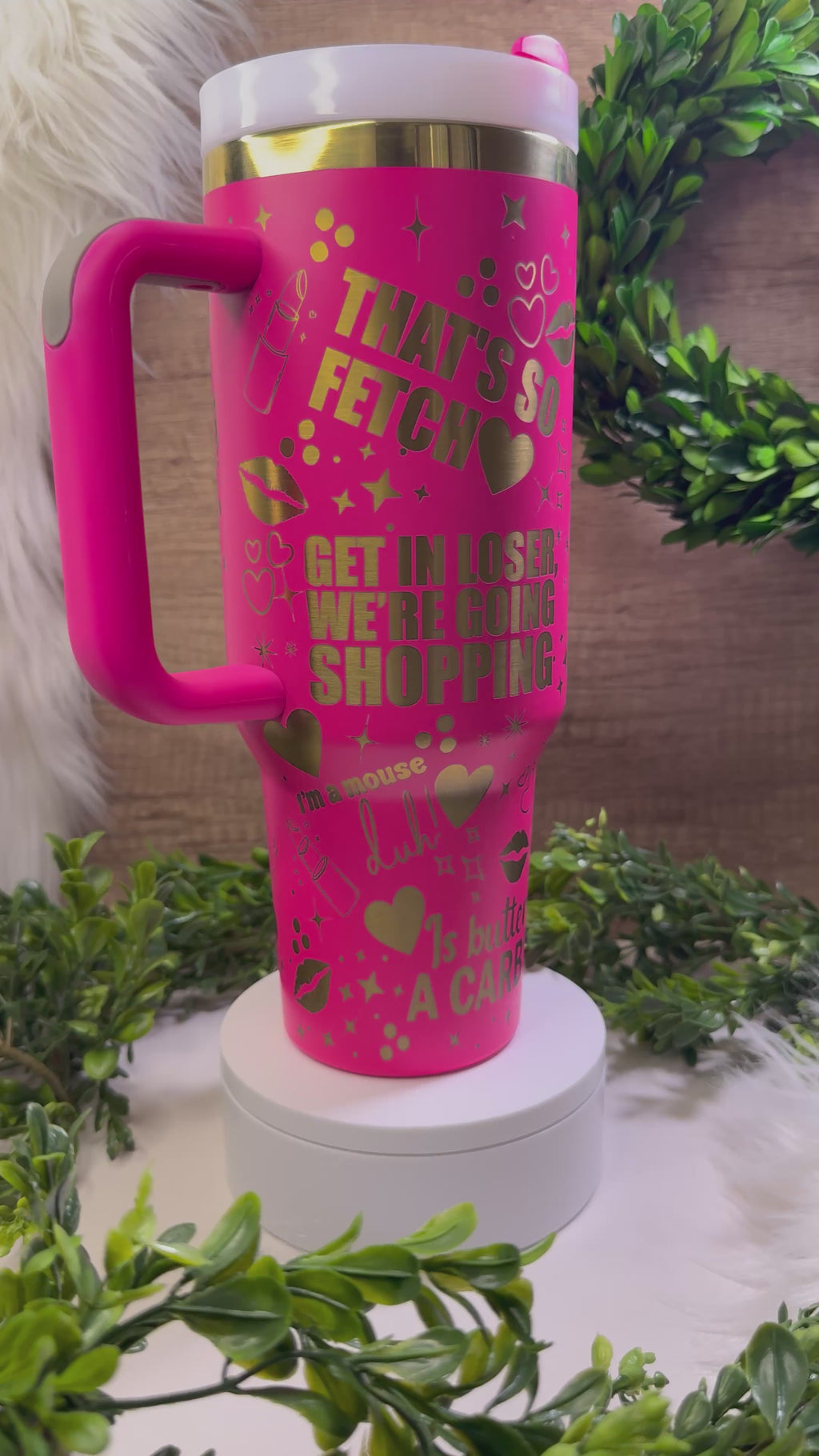 40oz Tumbler - Burn Book